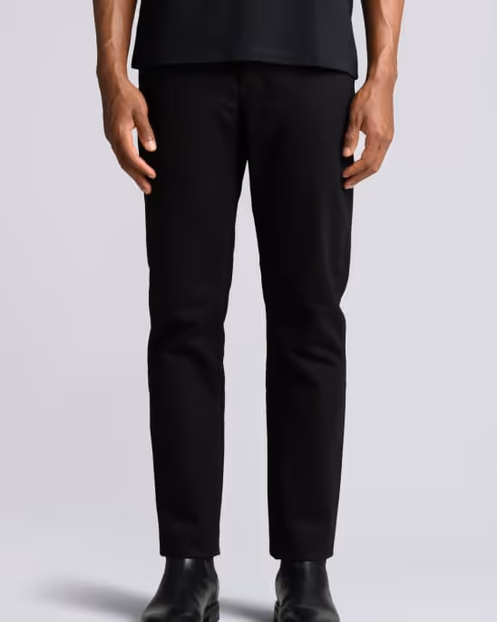 Asket — Black denim jeans