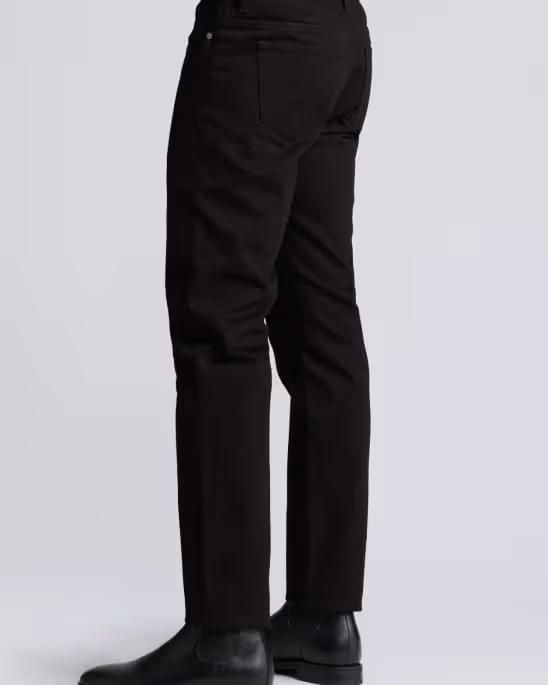 Asket — Black denim jeans